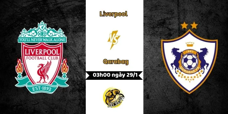 Nhận định bóng đá Liverpool vs Qarabag, 03h00 ngày 29/1